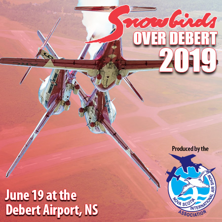 Snowbirds over Debert 2019